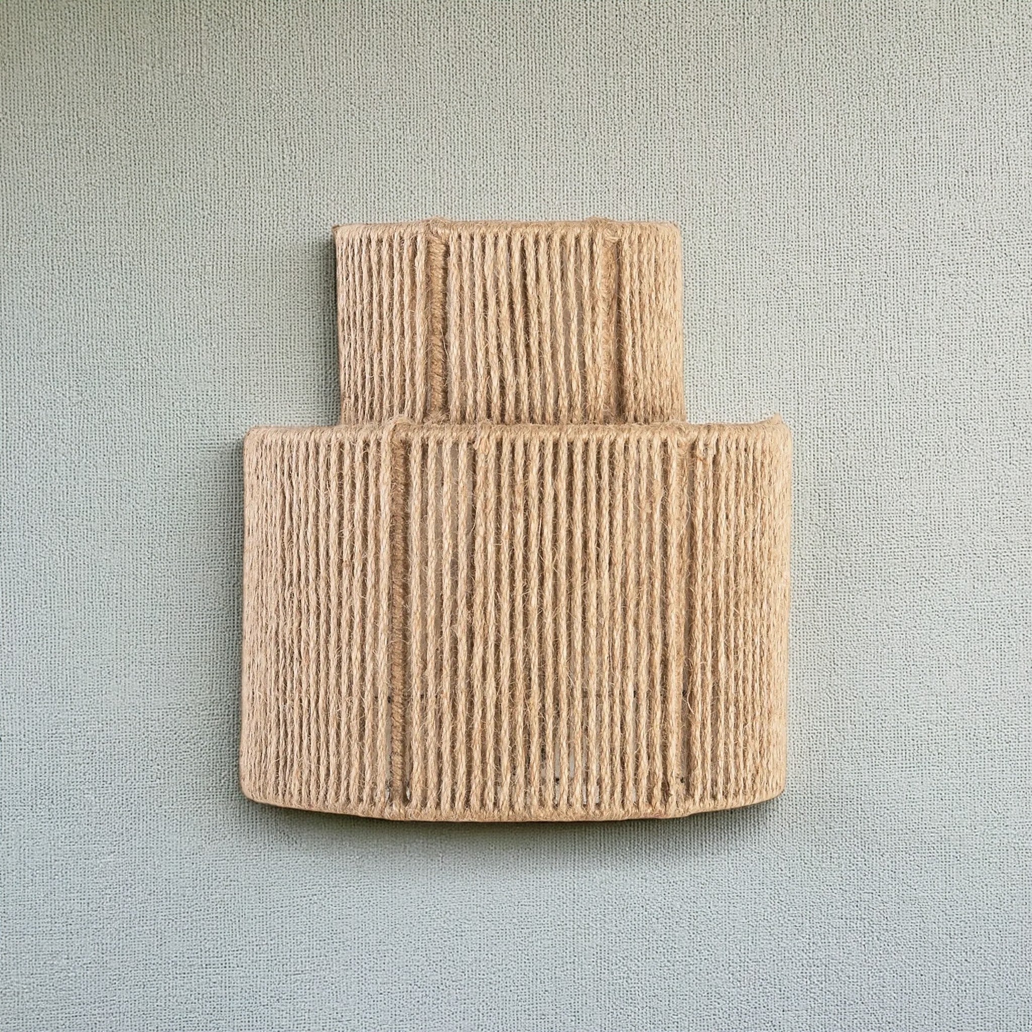 أبليك خيوط خيش، 25*25 سم