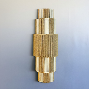 أبليك خيوط مكرمية، 25*50 سم