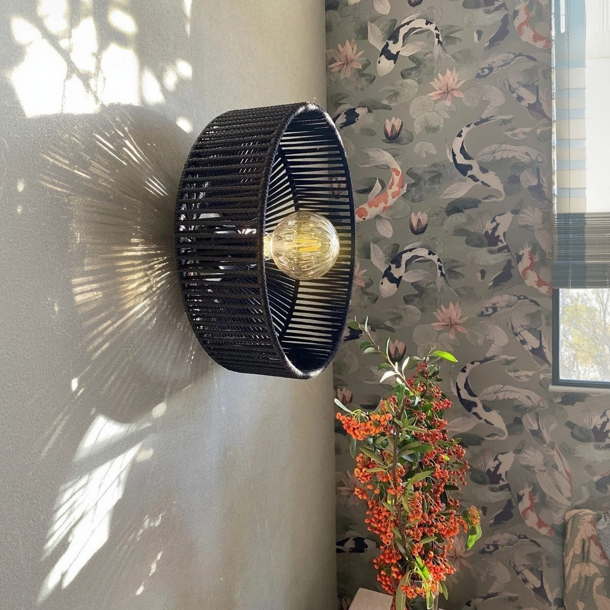 أبليك خيوط مكرمية، 20*25 سم