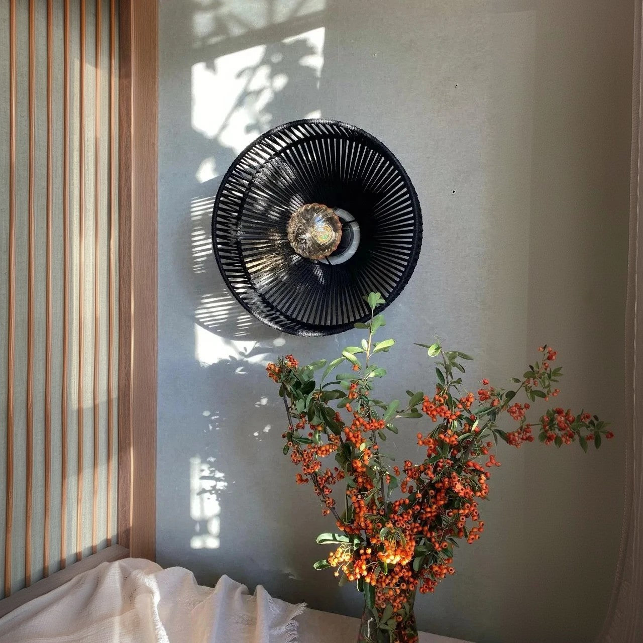 أبليك خيوط مكرمية، 20*25 سم