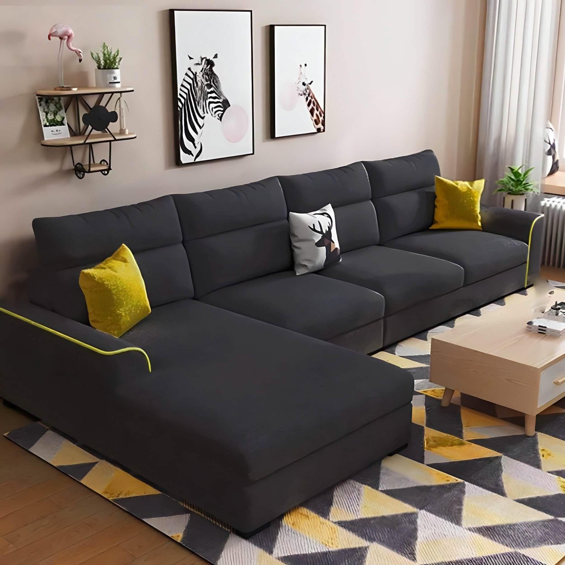 ركنة خشب زان أحمر، 300*180*80 سم