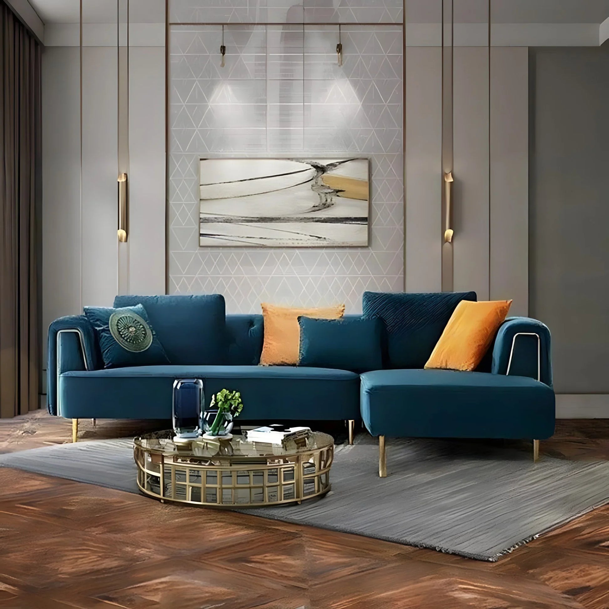 ركنة خشب زان أحمر، 280*180*80 سم