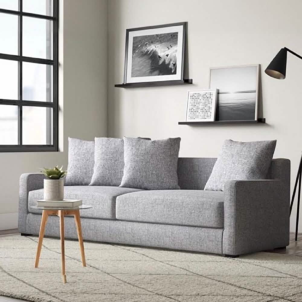 كنبة خشب زان أحمر، 200*65*75 سم