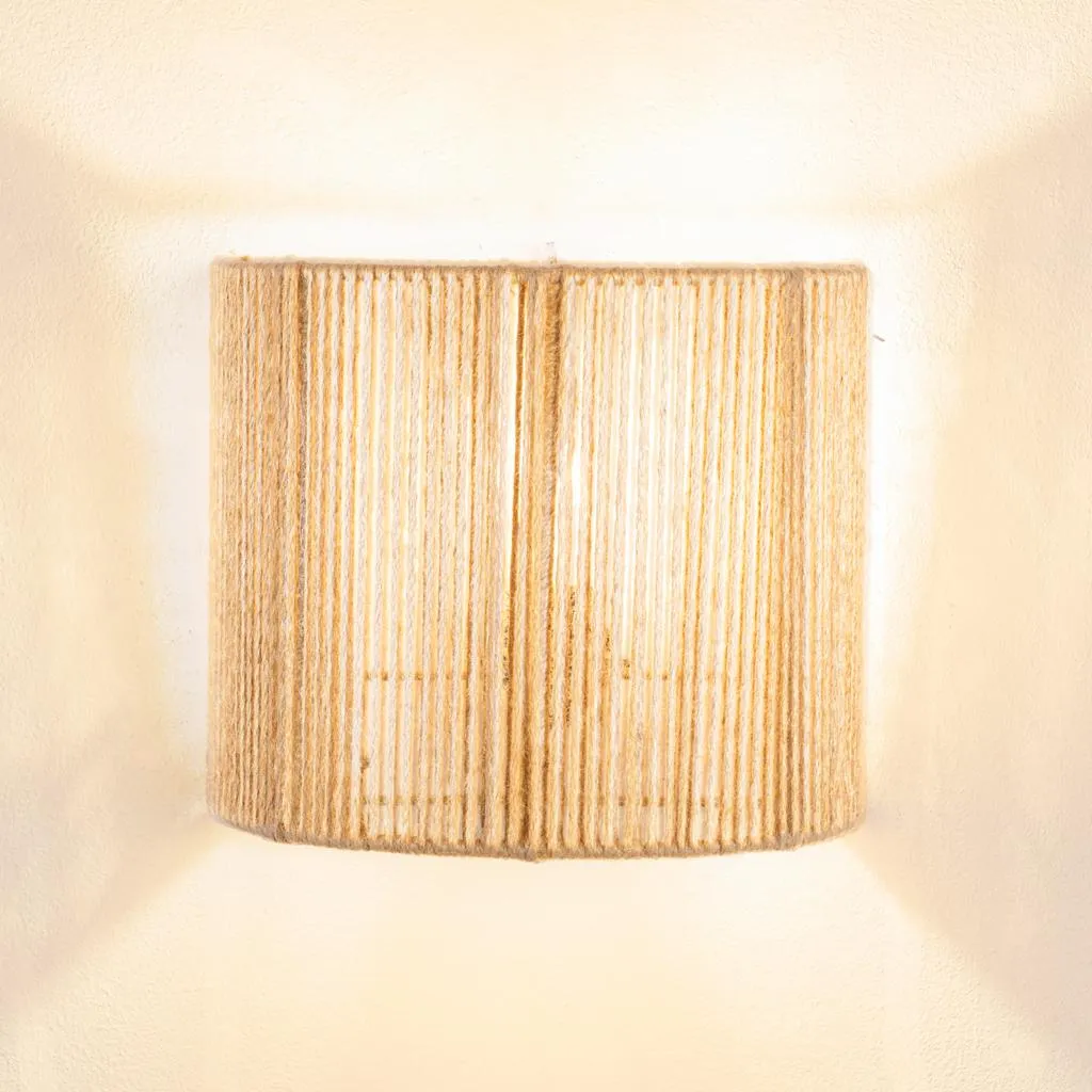 أبليك ستيل و خيوط خيش، 20*20 سم