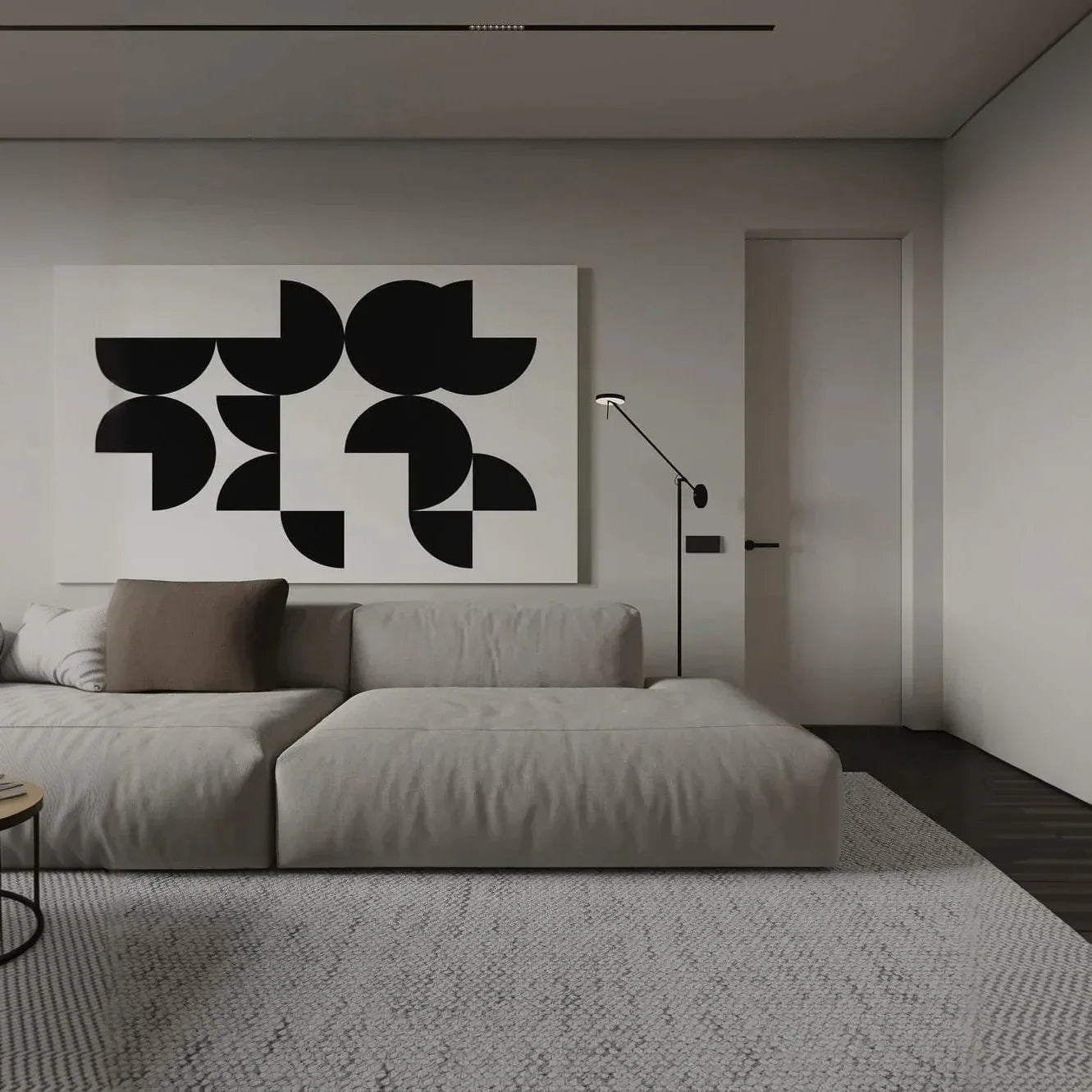 كنبة خشب زان، 330*95*77 سم