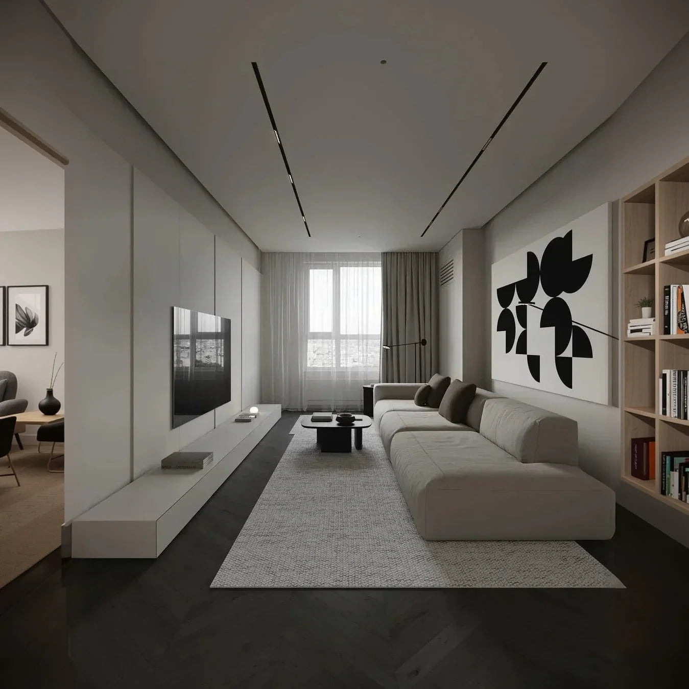 كنبة خشب زان، 330*95*77 سم