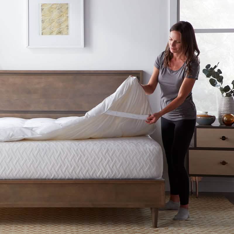 مرتبة تطرية فايبر، 200*140*12 سم