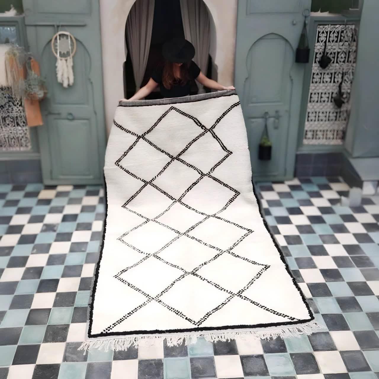 سجادة صوف، 150*200 سم