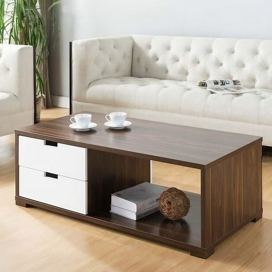 ترابيزة قهوة خشب ام دي اف أسباني، 100*50*45 سم