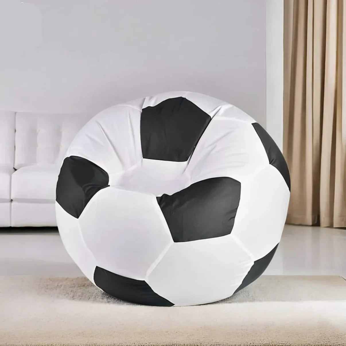 بين باج ووتربروف، 100*100 سم - أسود × أبيض 