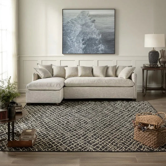 ركنة خشب زان، 250*150*70 سم