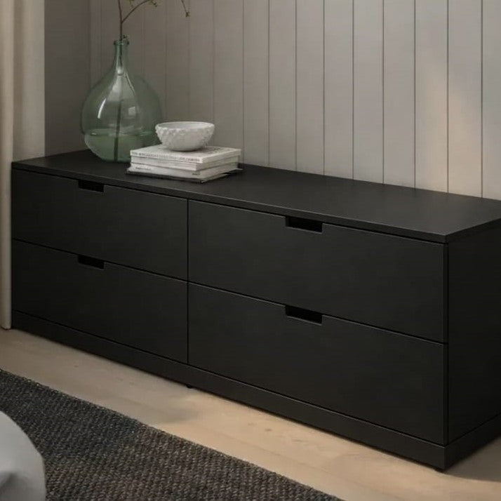 وحدة أدراج خشب ام دي اف، 100*40*40 سم