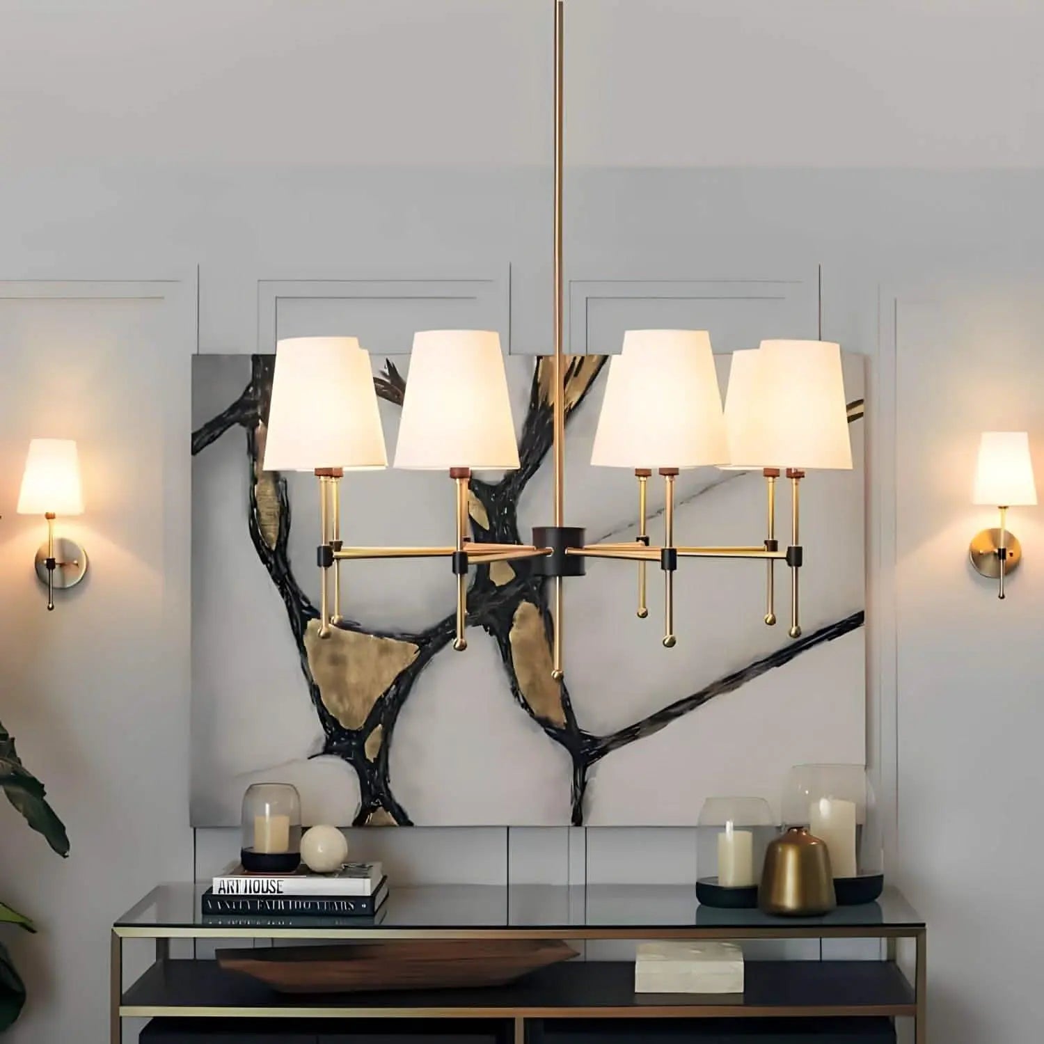 نجفة معدن، 70*80 سم