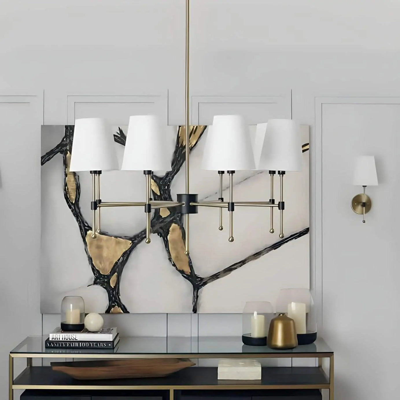 نجفة معدن، 70*80 سم