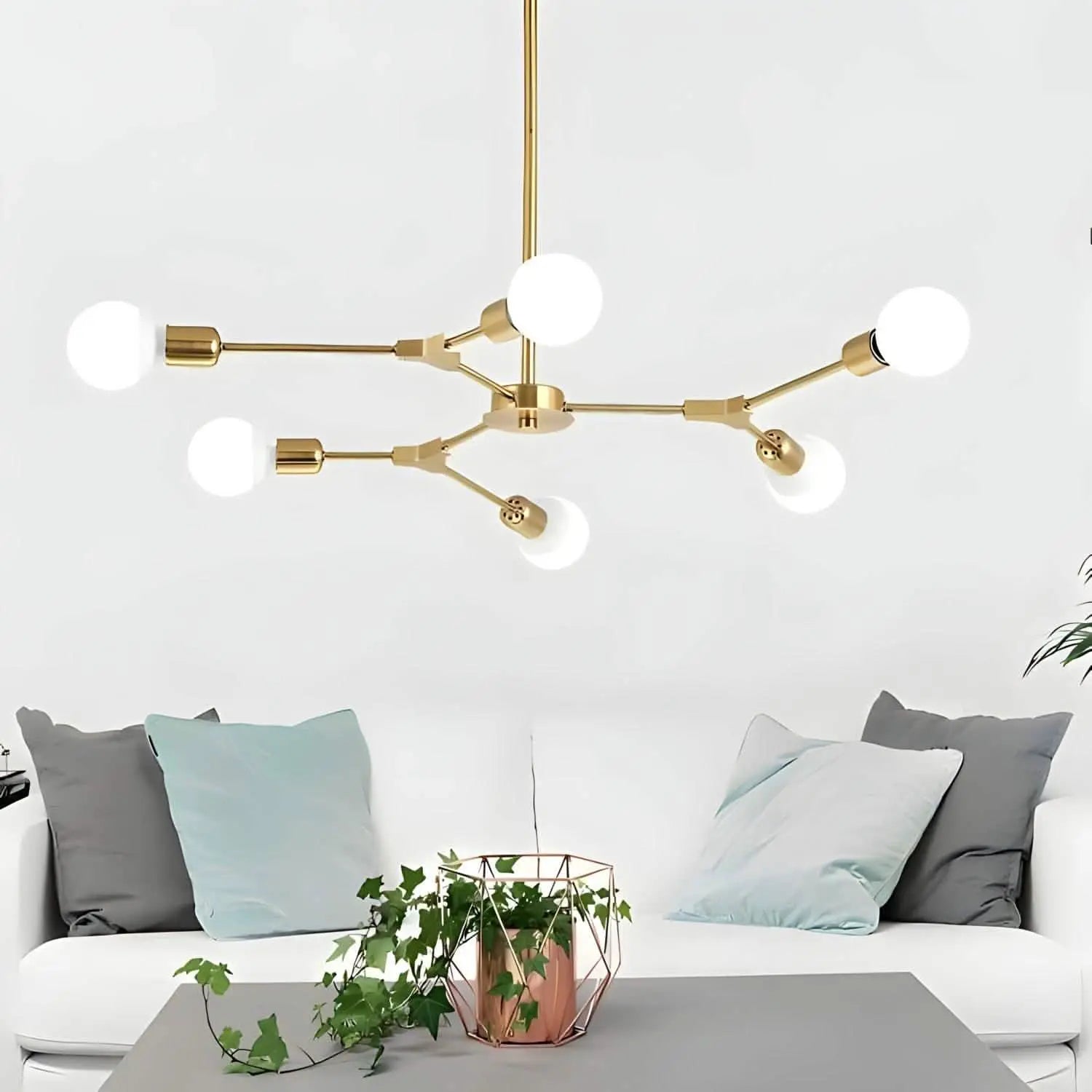 نجفة ستيل، 87*58 سم