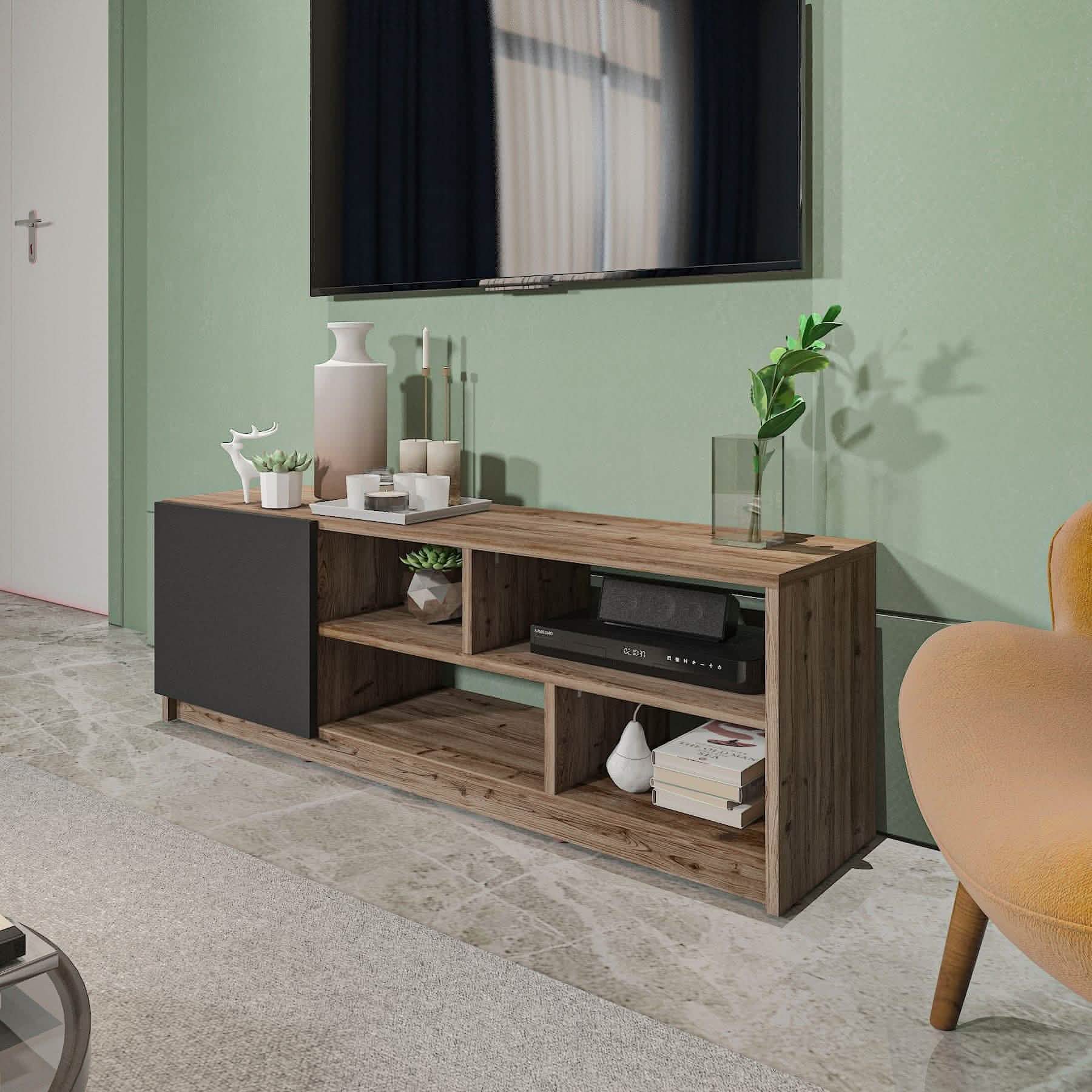 تسوق الأن من هومكس  ترابيزة تليفزيون متعددة الأرفف - ZAT22 بأفضل سعر وأفضل جودة 