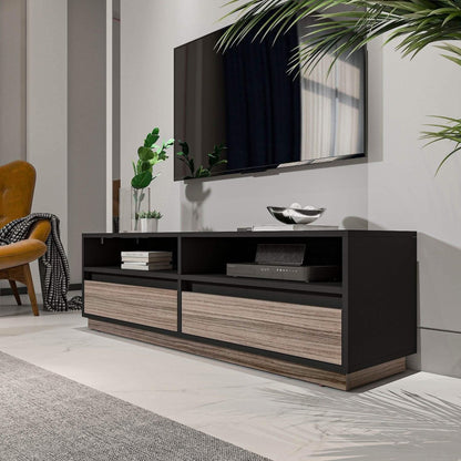 ترابيزة تليفزيون ام دي اف، 140*35*42 سم