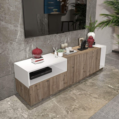 ترابيزة تليفزيون ام دي اف، 160*35*45 سم