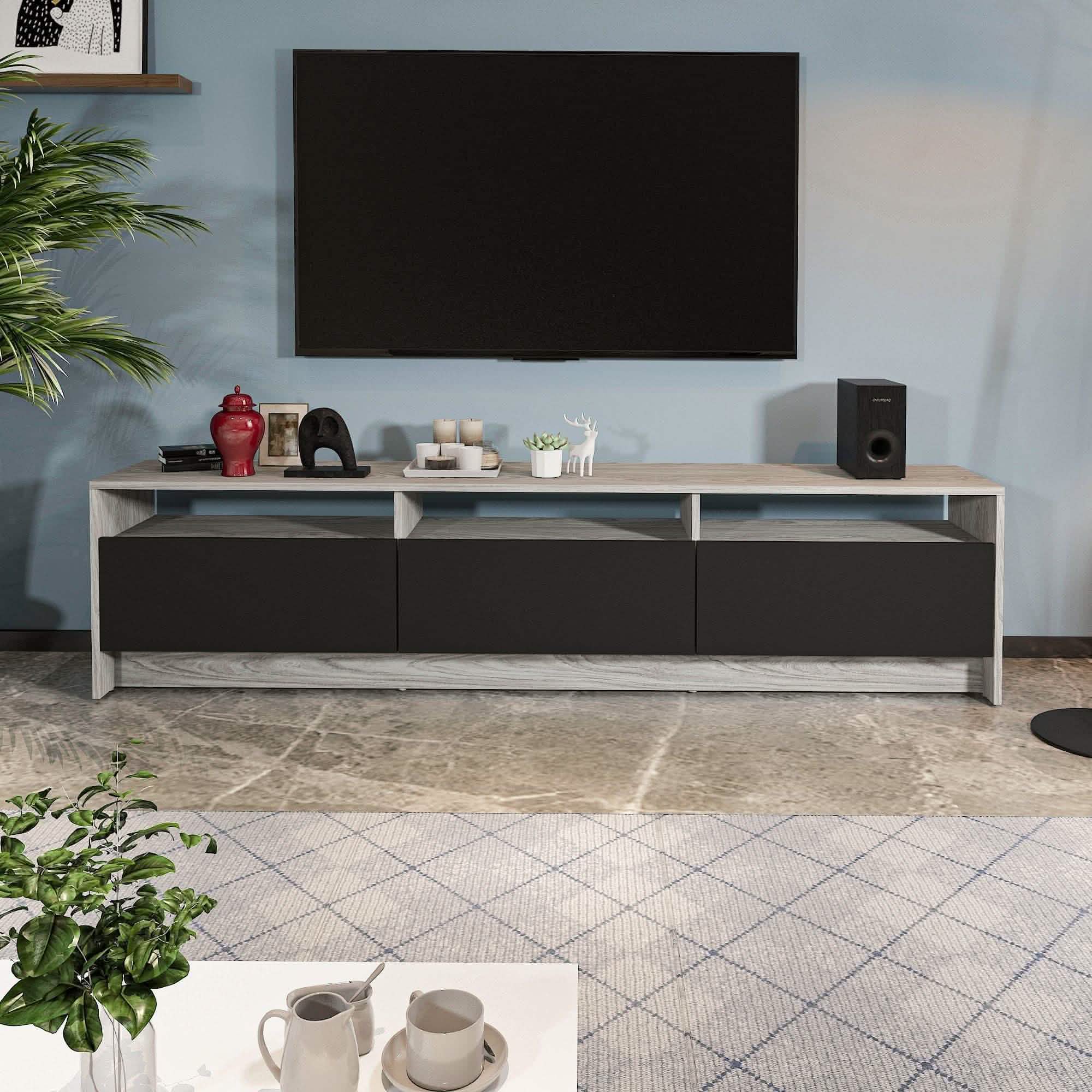 تسوق الأن من هومكس  ترابيزة تليفزيون متعددة الأدراج - ZAT26 بأفضل سعر وأفضل جودة 