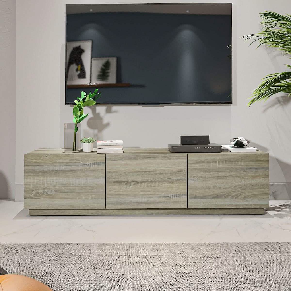 ترابيزة تليفزيون ام دي اف، 160*37*40 سم