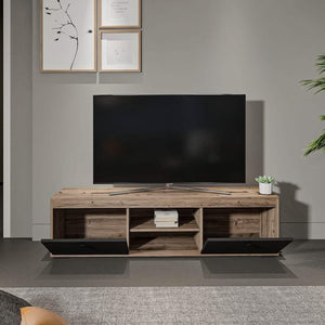 تسوق الأن من هومكس  ترابيزة تليفزيون خشبي بدرج قلاب - ZAT30 بأفضل سعر وأفضل جودة 