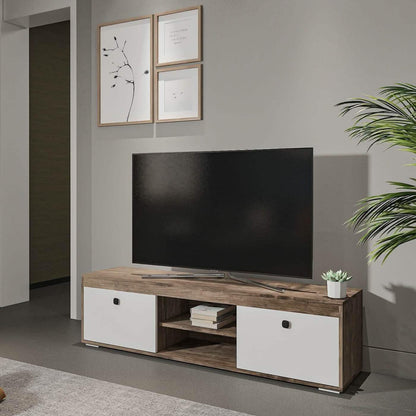 تسوق الأن من هومكس  ترابيزة تليفزيون خشبي بدرج قلاب - ZAT30 بأفضل سعر وأفضل جودة 