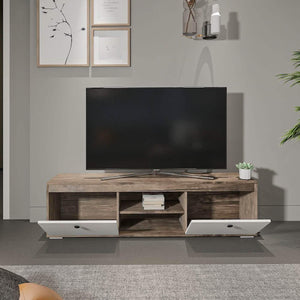 تسوق الأن من هومكس  ترابيزة تليفزيون خشبي بدرج قلاب - ZAT30 بأفضل سعر وأفضل جودة 