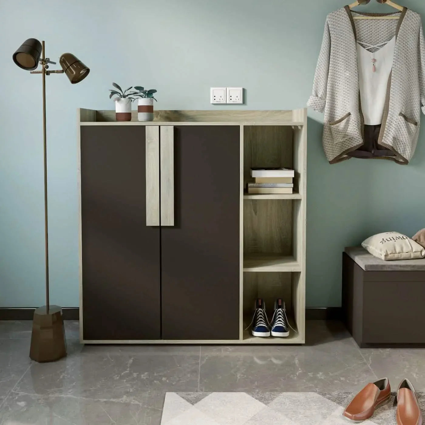 جزامة خشب ام دي اف، 115*35*122 سم