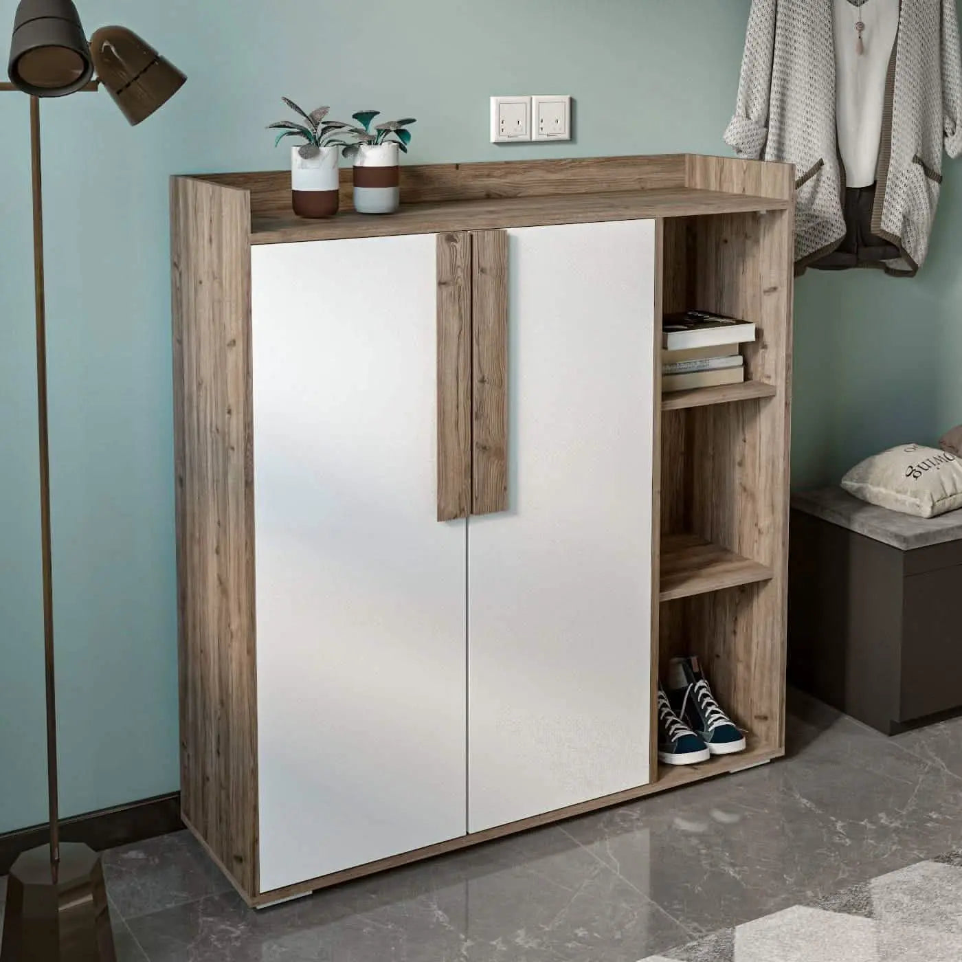 جزامة خشب ام دي اف، 115*35*122 سم