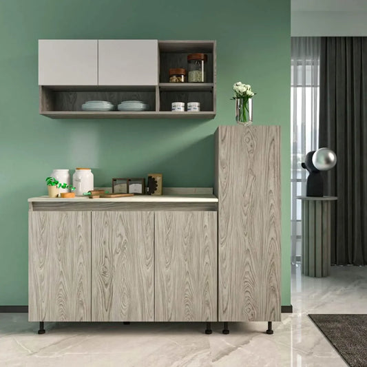 مطبخ خشب ام دي اف، 3 قطع