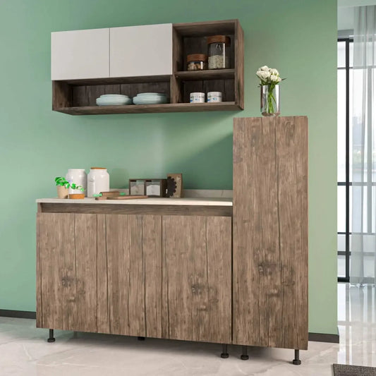 مطبخ خشب ام دي اف، 3 قطع