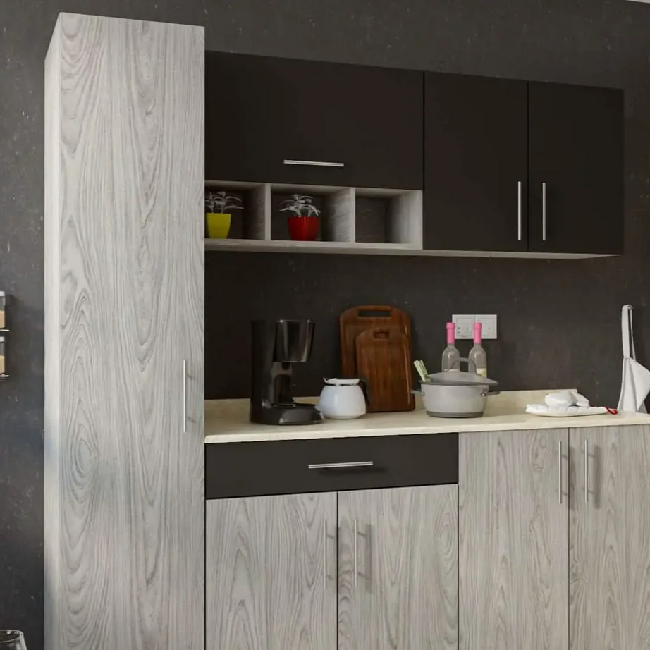 مطبخ خشب ام دي اف، 3 قطع