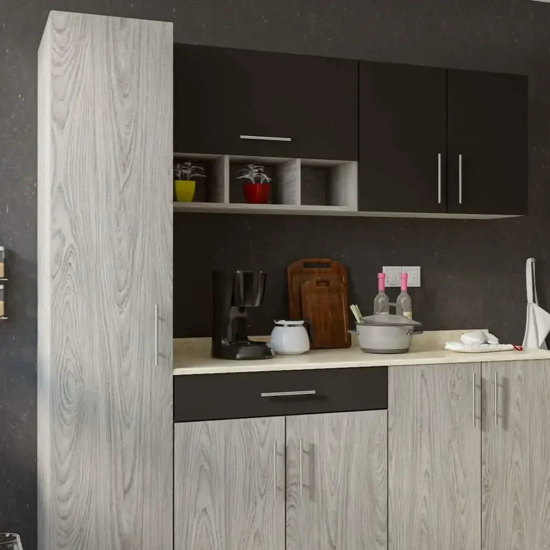 مطبخ خشب ام دي اف، 3 قطع