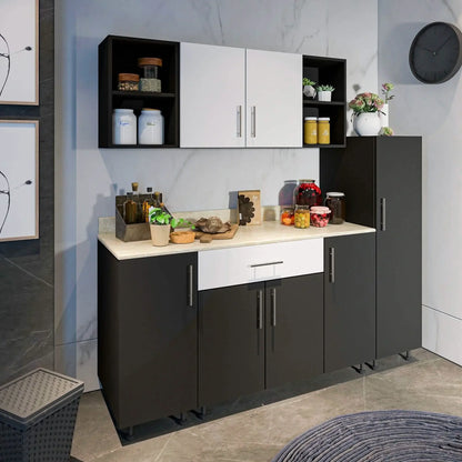 مطبخ خشب ام دي اف، 3 قطع