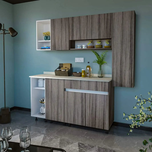 مطبخ ام دي اف، 3 قطع