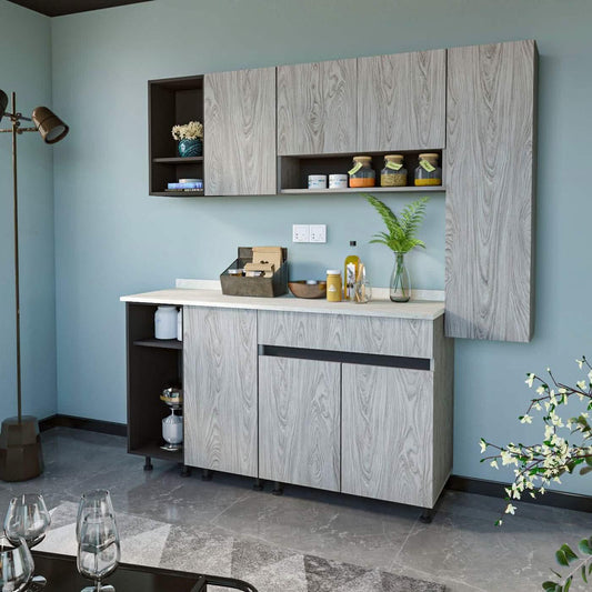 مطبخ ام دي اف، 3 قطع