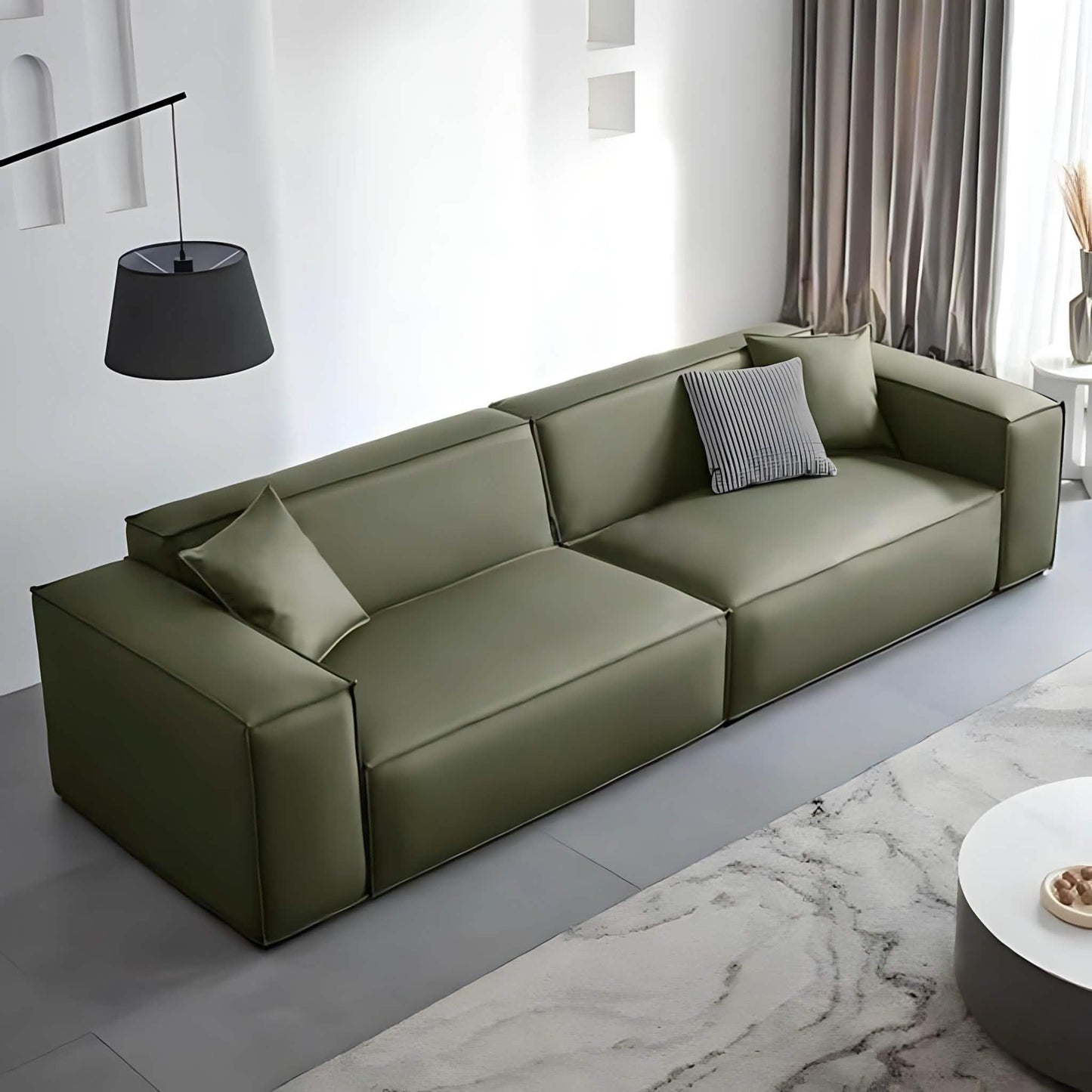 كنبة خشب طبيعي، 210*85*75 سم