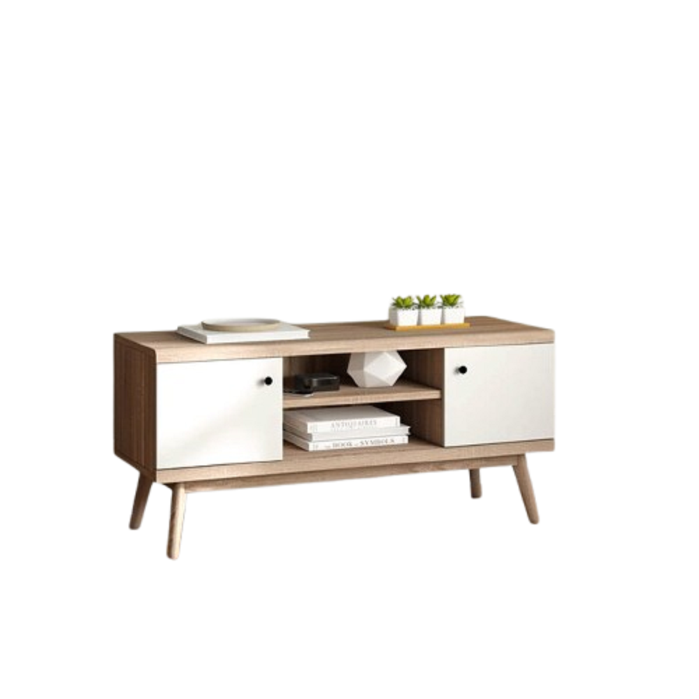 ترابيزة تليفزيون خشب ام دي اف، 140*35*45 سم