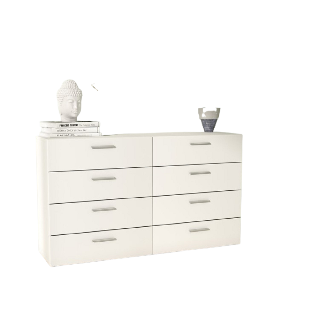 وحدة أدراج خشب ام دي اف، 120*40*80 سم