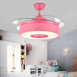 مروحة سقف نجفة، 55*55 سم