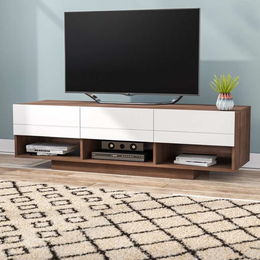 ترابيزة تليفزيون خشب ام دي اف، 180*40*45 سم