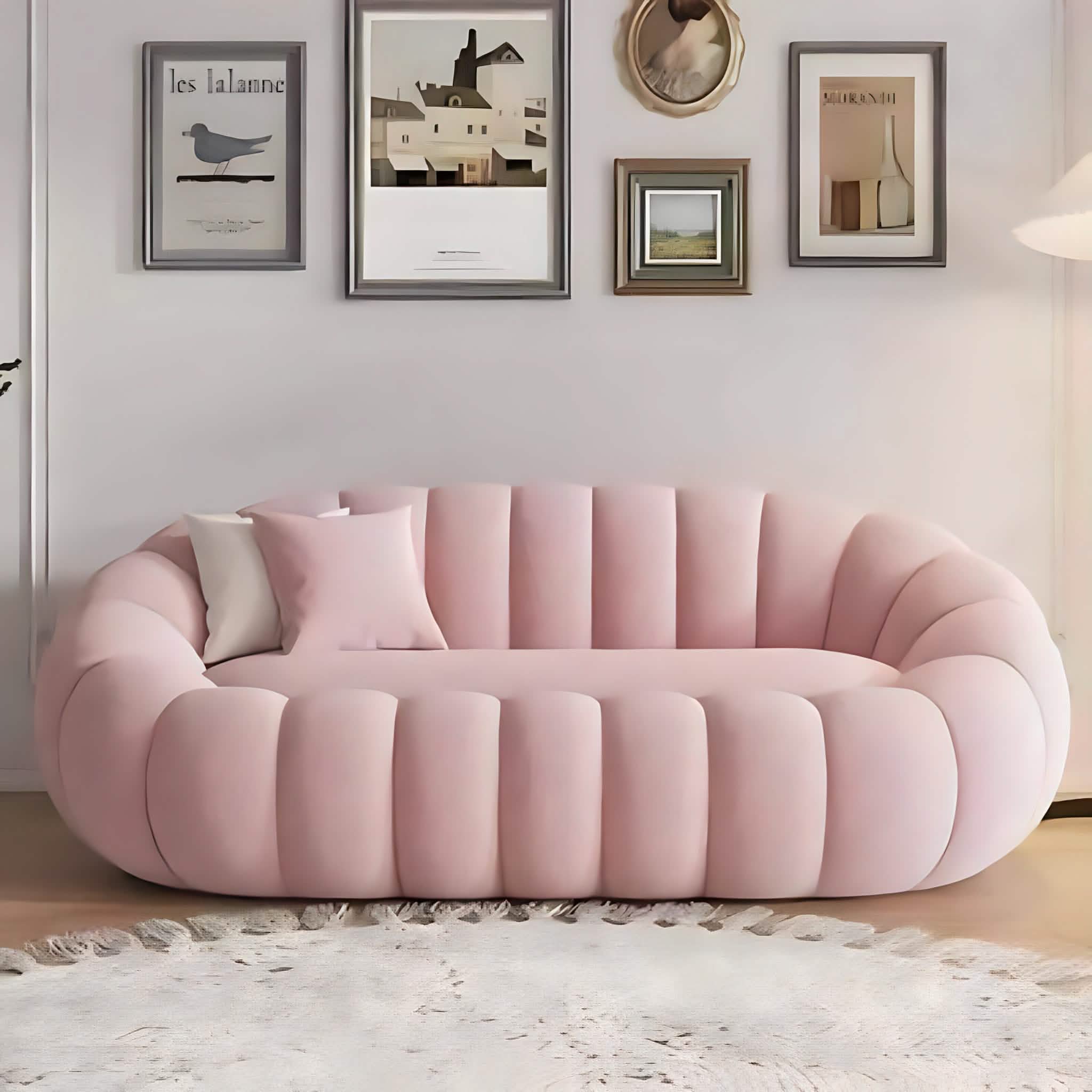 كنبة خشب طبيعي، 200*90*75 سم