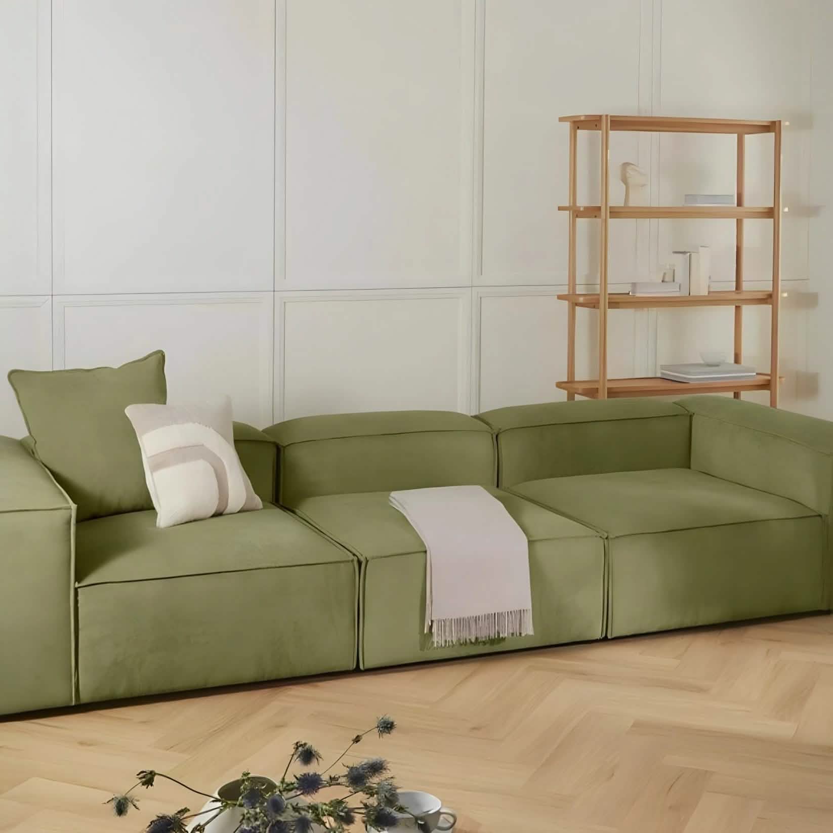 كنبة خشب طبيعي، 220*85*70 سم