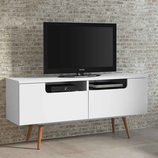 ترابيزة تليفزيون خشب ام دي اف، 120*40*60 سم