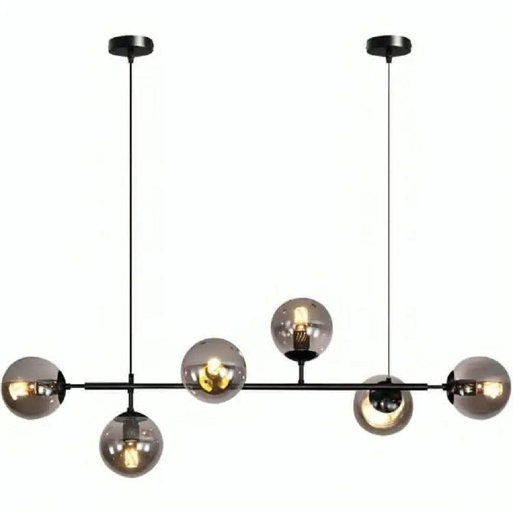 نجفة ستيل و زجاج، 120*150 سم