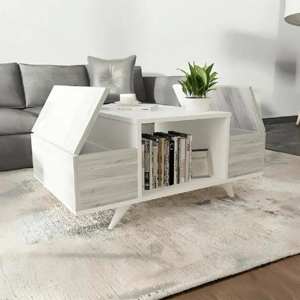 ترابيزة قهوة ام دي اف، 100*60*50 سم