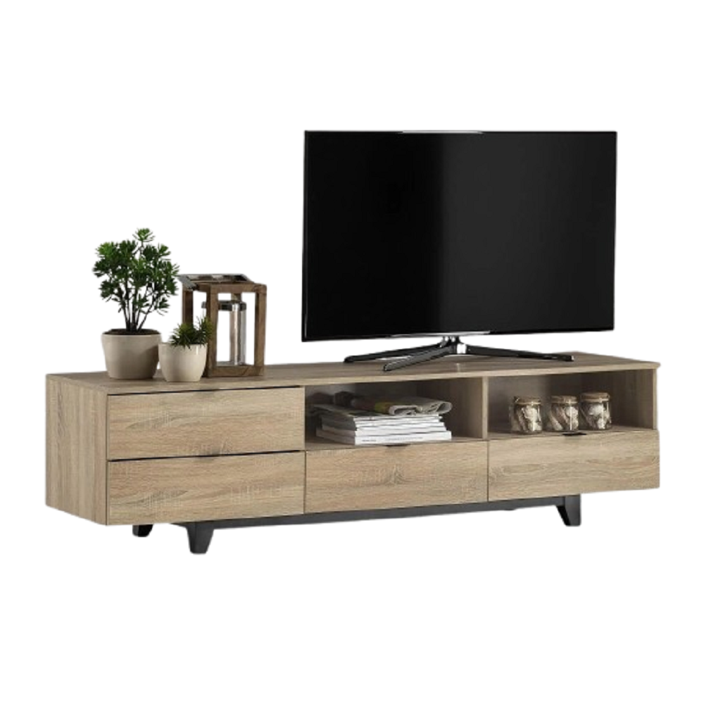 ترابيزة تليفزيون خشب ام دي اف، 140*40*45 سم