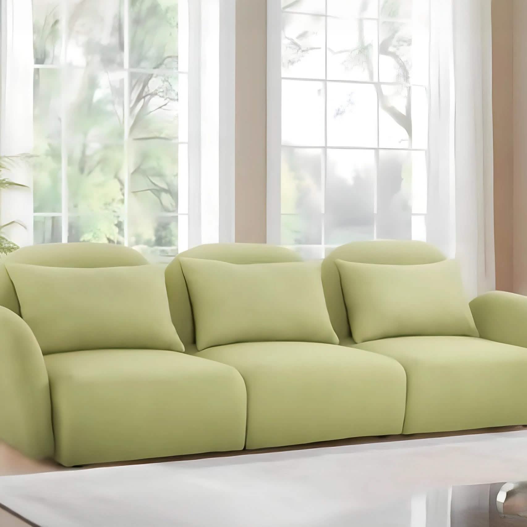 كنبة خشب طبيعي، 200*80*70 سم