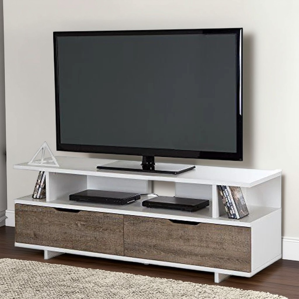 ترابيزة تليفزيون خشب ام دي اف، 120*35*45 سم