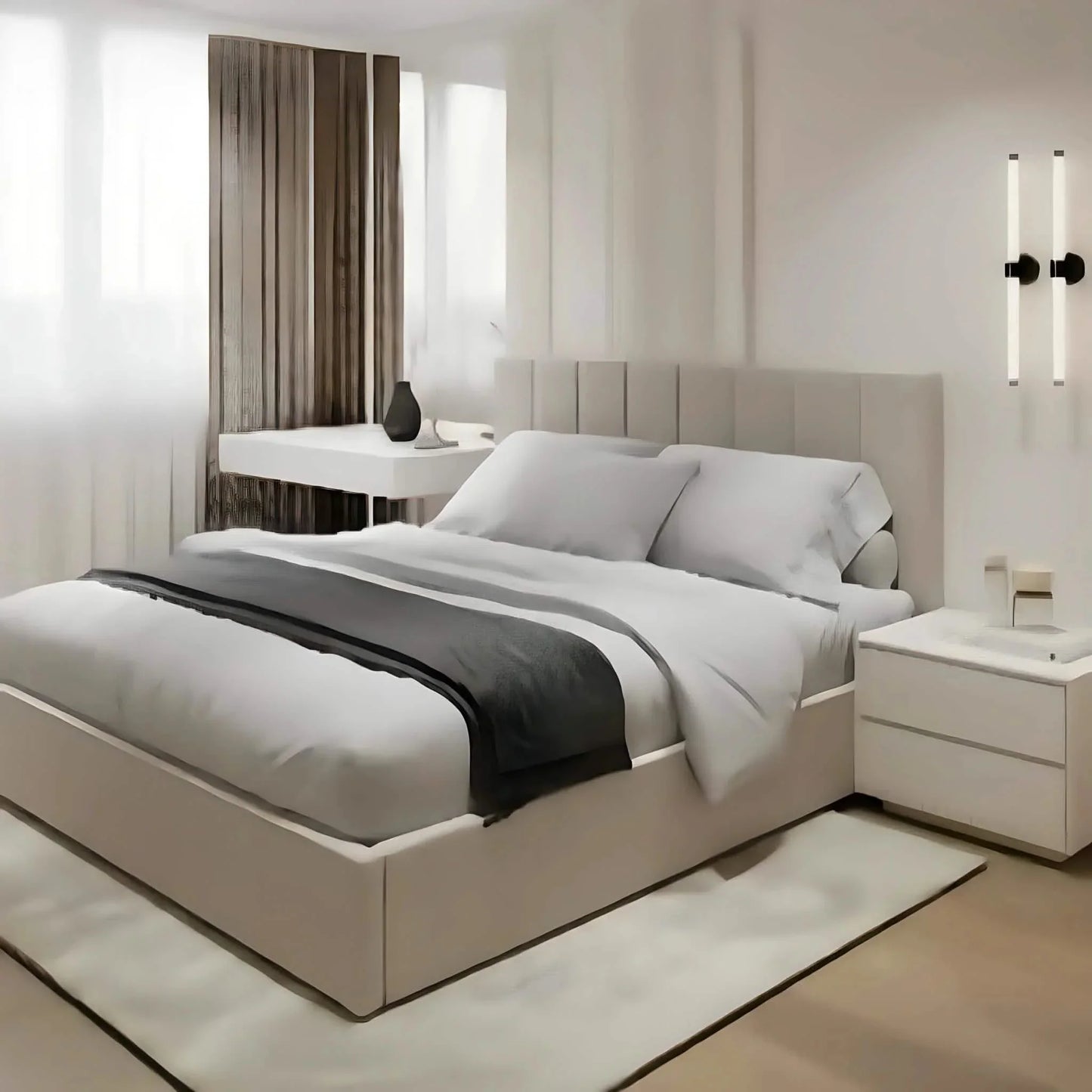 سرير فردي خشب كونتر، 120*195*120 سم